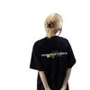 pure cotton white short-sleeved t-shirt women's summer new loose large size fat mm design sense niche couple half-sleeved top