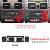 Car Front Rear AC Air Vent Grille Panel Cover Replacement Accessory For Mercedes Benz C Class W204 2008-2010 C180 C200 C220 C300