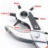 Leather Hole Punch Leather Tool Multifunctional Ordinary Carbon Steel Belt Puncher Punching Tool Belt Hole Puncher Crafts Tools