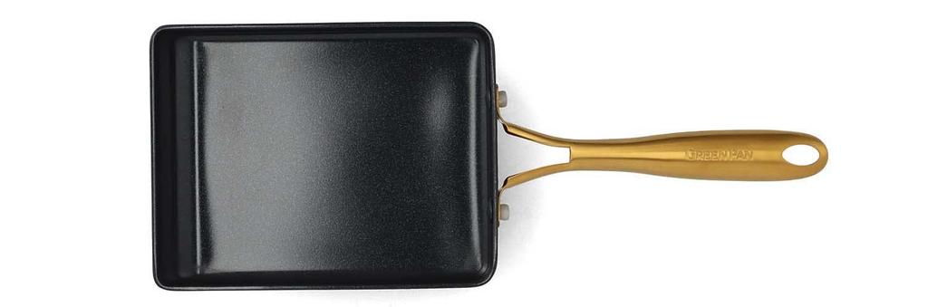 Greenpan Studio Is a Belgian Brand Egg Pan with a Coating Made from Compatible with Induction and Gas Has a Diamond Particles for High Thermal a and