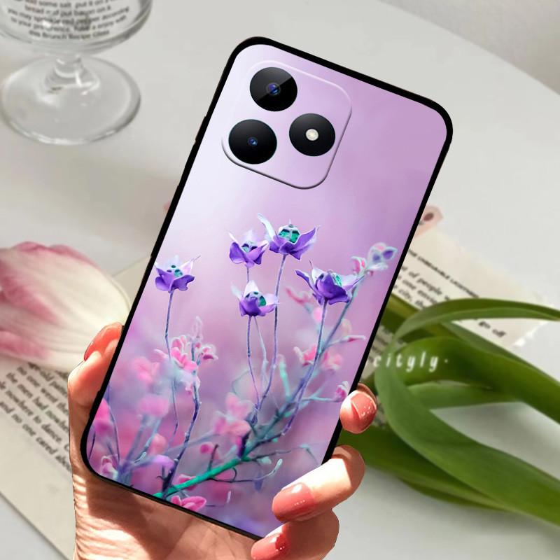 Für Realme Note 50 Hülle Stoßfest Weiches TPU Silikon Handyhülle Für Realme Note 50 Funda Note50 RMX3834 Capa Tiere Cartoon
