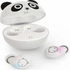 Kabellose Panda Touch Bluetooth-Ohrhörer mit Ladebox, 36 Stunden Wiedergabezeit für iPhone und Android, kabellose Kopfhörer mit Mikrofon