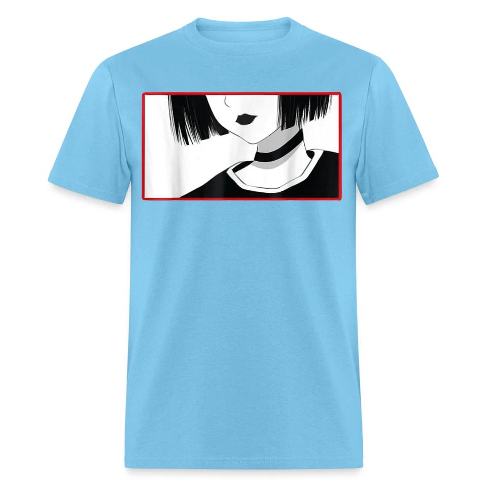 Aesthetic Goth Anime Girl Tee - Soft Grunge Aesthetic Gothic T-Shirt 1