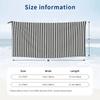 Vertical and Horizontal Diagonal Stripe Design Pattern Beach Towel Soft Microfiber Quick Dry Absorbent Quick Towels For Pool