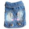 Haustier Katze Hund Kleidung kleiner Hund Yorkshire Chihuahua Jeansweste Frühling Herbst Winter