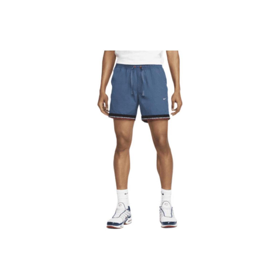 Nike Soccer Bottoms Men s Blue Moderate Straight Fit Pants DH9679-410 XL
