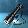 IP68 Waterproof Professional Diving Light High Power LED Diving Flashlight  Outdoor Activities