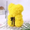 1pc Valentine's Day Gift Creative Rose Bear Gift Box PE Flower Romantic Foam Bear Hug Bear