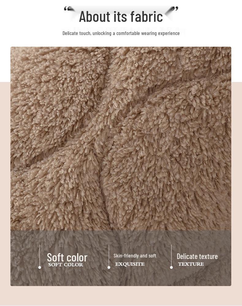 Stylish Velvet-Lined Cotton Jacket for Middle-Aged & Elderly Women - 2025 Autumn/Winter Collection