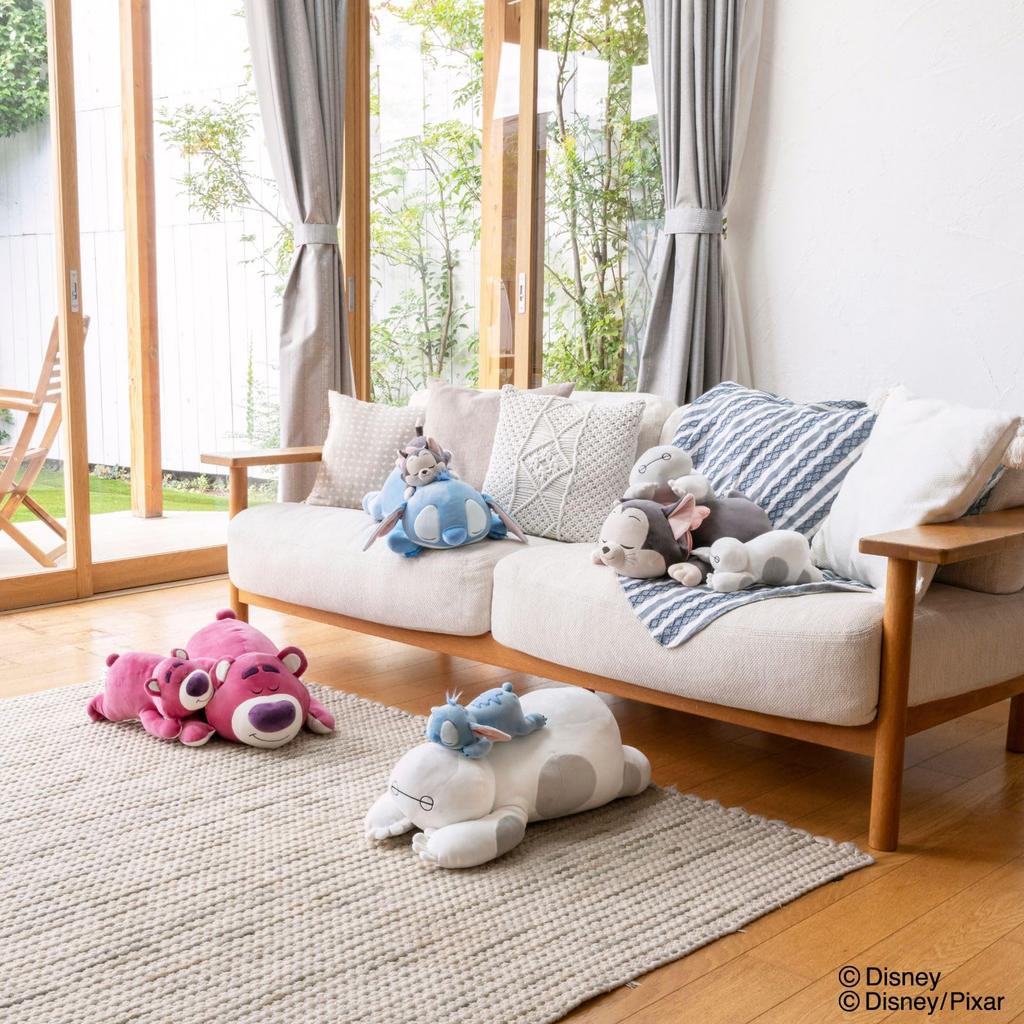 Livheart Mochihug Figaro Body Large Fluffy and Product Pillow, (Total Length Approx. 63cm), Soft, Number 30109-27