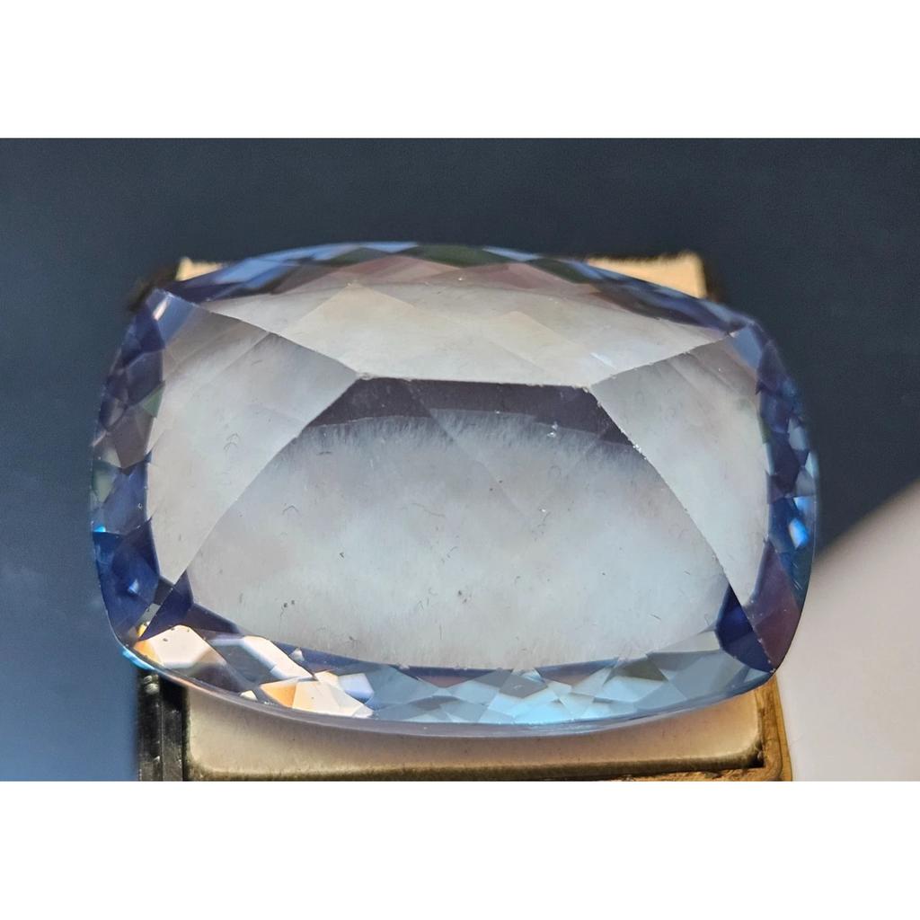 Blue Sapphire Making Cushion Cut 88-90 Ct Fabulous Loose Gemstone