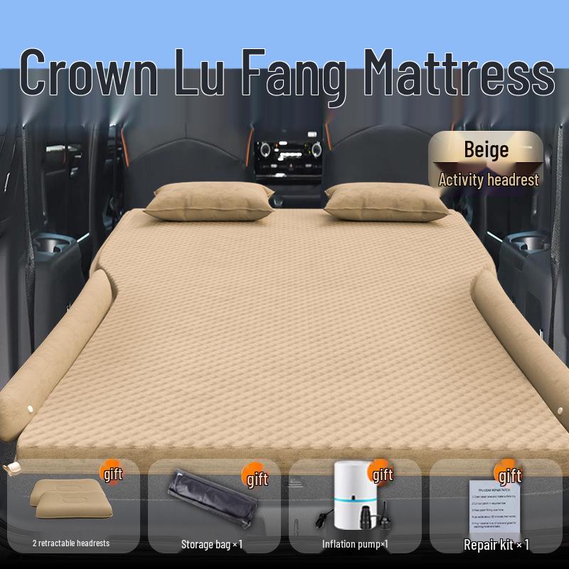 Colchão Inflável para Carro Toyota Crown - Colchão de Ar para Banco Traseiro para Dormir