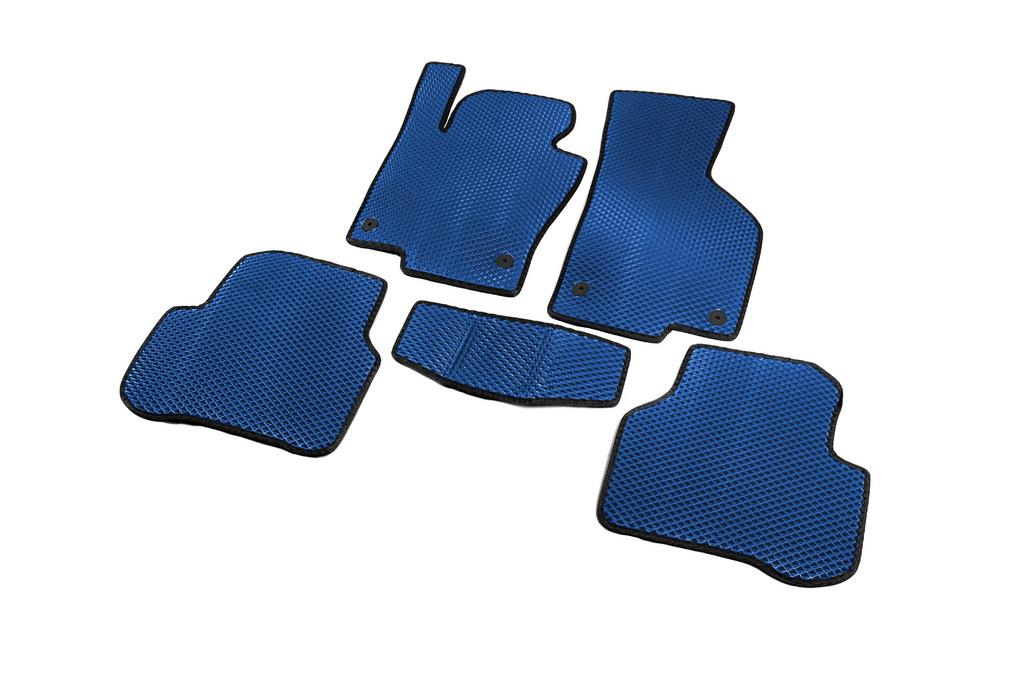 EVA Mats (Blue) for Volkswagen Passat B6 2006-2012