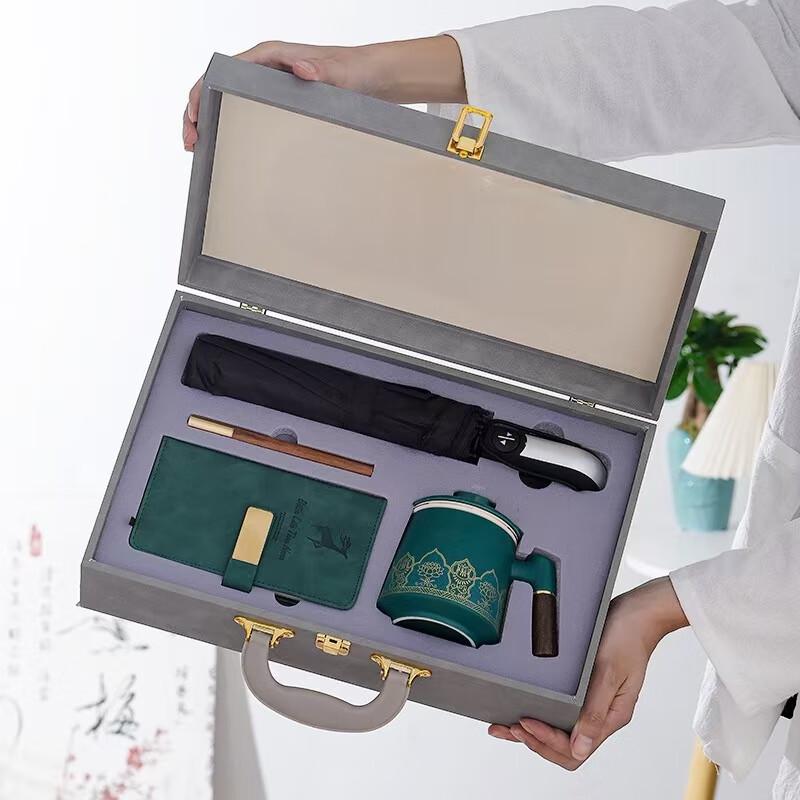 OJW Green Stacked Flower Premium Gift Set