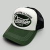 Hip Hop Mesh Letter Embroidered Baseball Cap Men'S And Women'S Shade Contrast Color Street Fruit Truck Hat