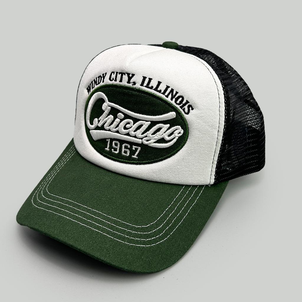 Hip Hop Mesh Letter Embroidered Baseball Cap Men'S And Women'S Shade Contrast Color Street Fruit Truck Hat