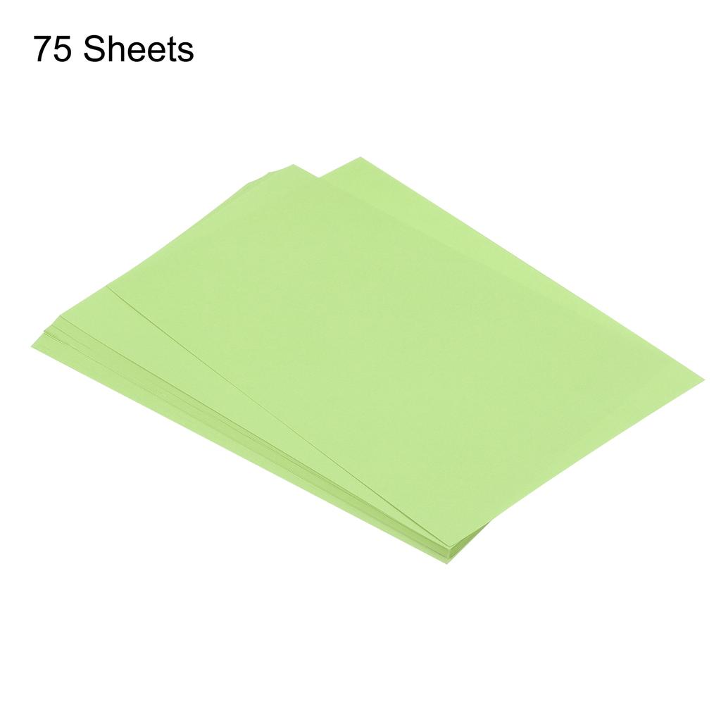 75/125 Sheets A4 Colored Print Copy Paper 8.5" x 11" Origami Paper Printer Paper 80gsm for Printing, Document Copying Art Craft
