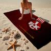 1pz Telo Mare Football Club Kaisers-lautern - Morbido, Assorbente in Microfibra, Leggero, Ideale per La Spiaggia, Feste, Viaggi, Campeggio regali per tifosi
