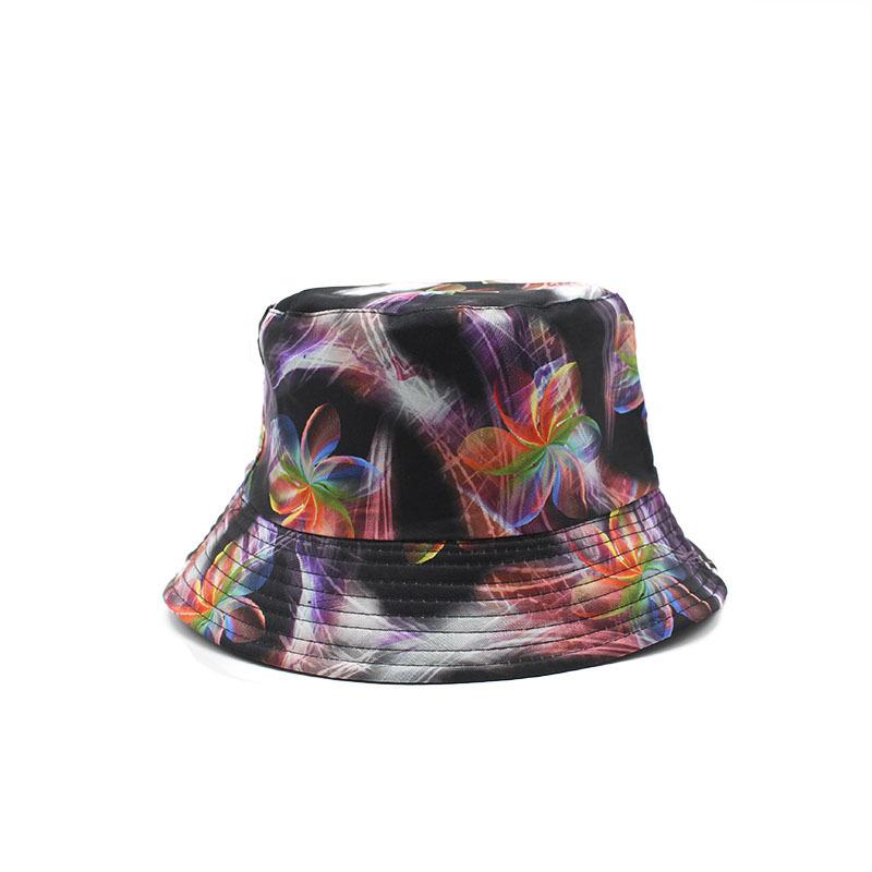 Spring And Autumn Bucket Hat Women'S Sunscreen Hat Cow Print Double-Sided Bucket Hat Women'S Casual Hat Pot Hat Men