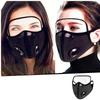 Protetor Facial Esportivo Resistente a Impactos Lavável Reutilizável para Motociclismo Deslocamento Ciclismo Trabalho ao Ar Livre