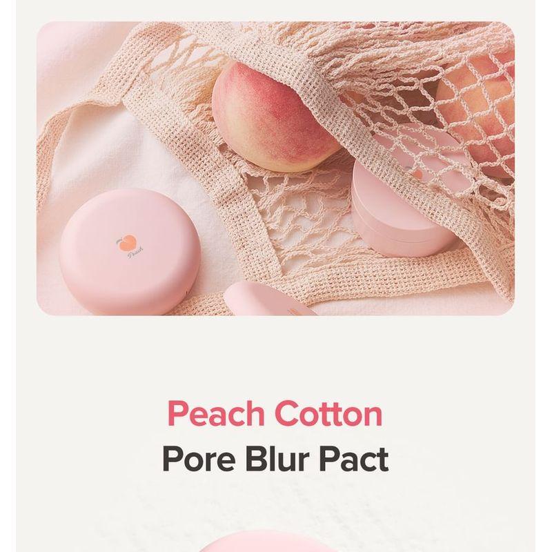 SKINFOOD - Peach Cotton Pore Blur Pact