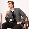 Shanshan Men's Autumn/Winter Wool Blend Suit Jacket