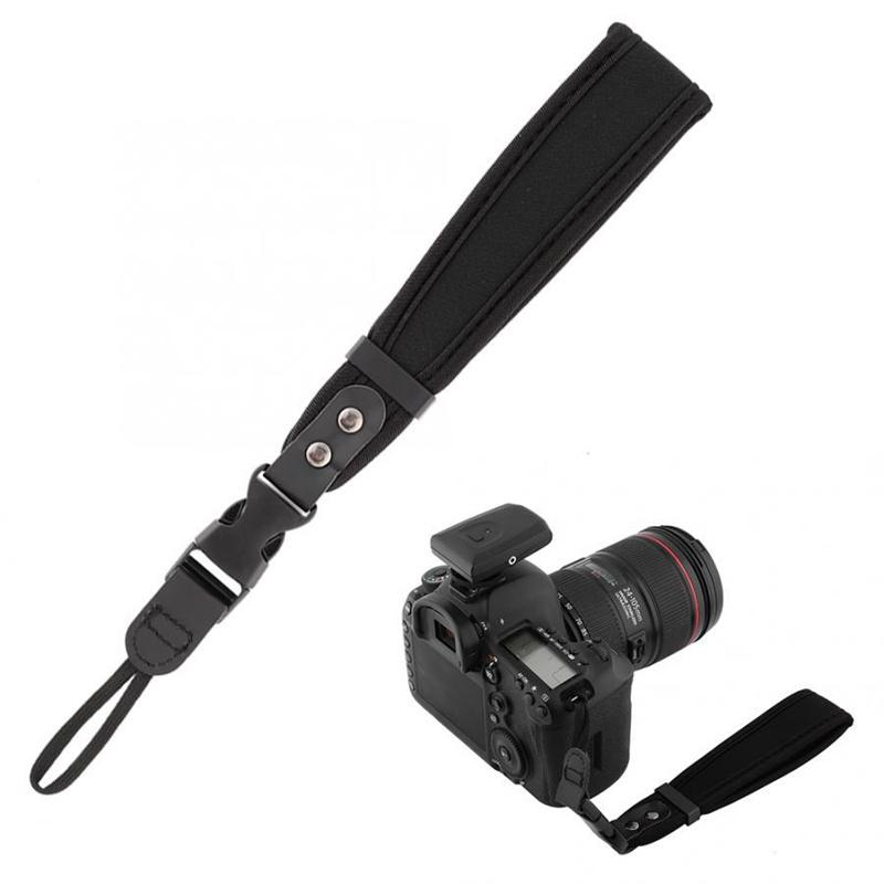 Portable sponge camera wide plate wrist strap hand strap For canon nikon DSLR SLR camera and Sony micro-single cameras