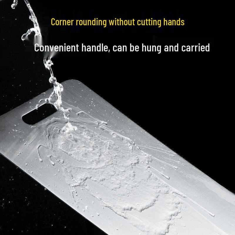 Double-Sided Stainless Steel Cutting Board