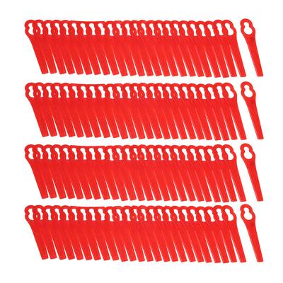 20/60/100/120pcs Strimmer Blades Plastic L83 Cutter Blades Fast Cutting Grass Trimming Machine Blade for Cordless Grass Trimmer