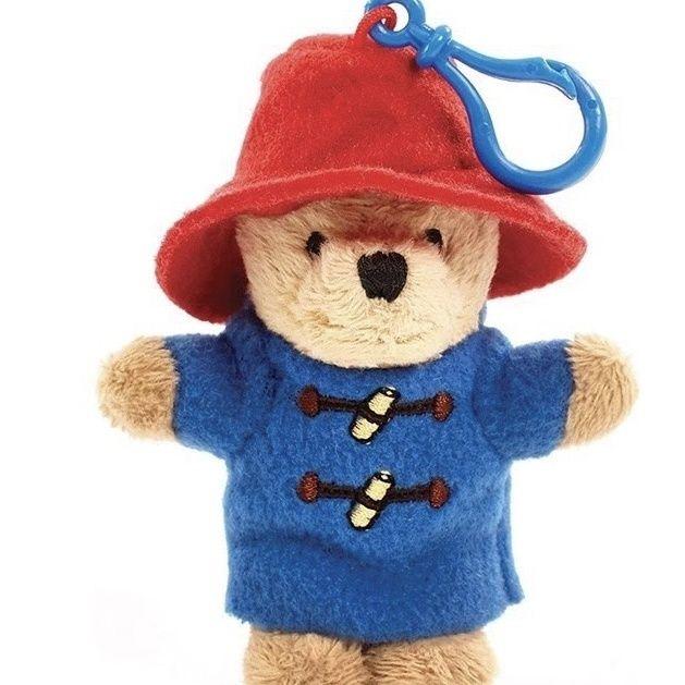 8cm Britain Paddington Bear plush dolls Kawaii Small Bear Stuffed Dolls High Quality Children Christmas Birthday Gifts