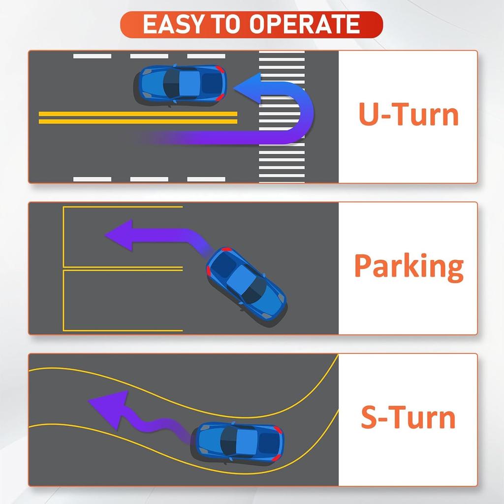 Tallew 2 Pieces Steering Wheel Knob Spinner Suicide Knobs Steering Wheel 360 Degrees Rotation Tractor Accessories For Cars, Trucks, Tractors,