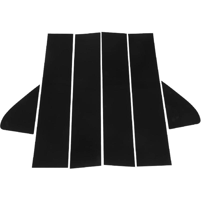 Door Pillar Window Trim for GMC Sierra 1500 19-24 / Car Front Rear Left Right Side Outer Post Pillar Trim Cover Outer Post Pillar Trim Cover/Anti чёрный