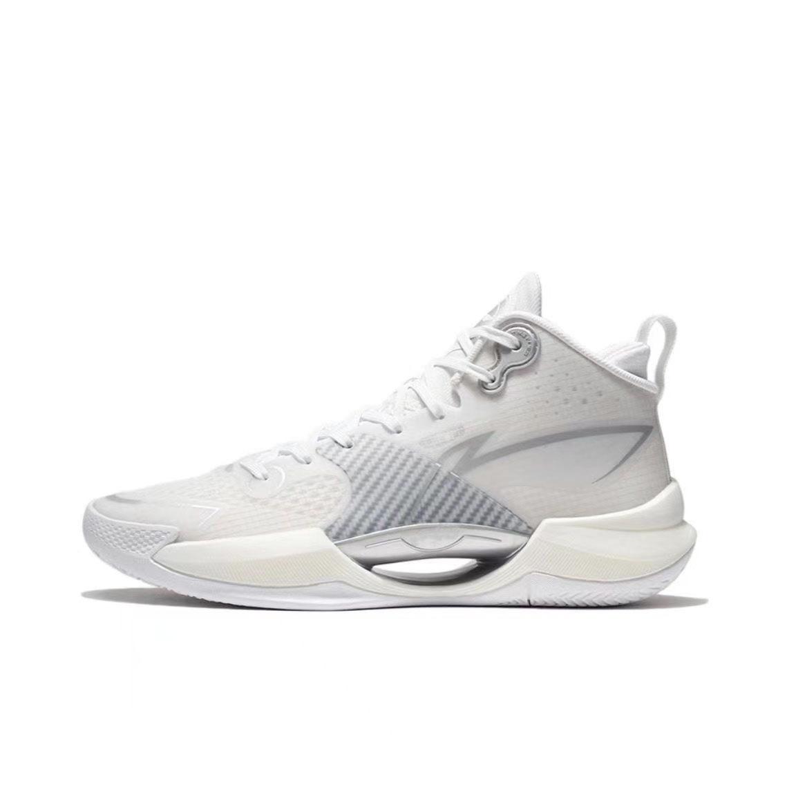 

Модная высококачественная пара баскетбольных кроссовок Унисекс с высоким верхом на липучках, женские кроссовки 2025 Новая мода, блестящие мужские кроссовки 44 белый