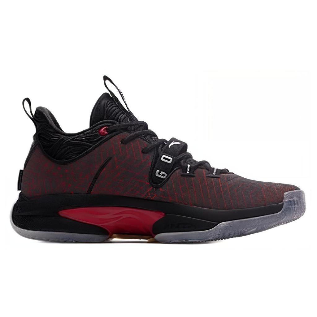 Anta GH2 Hayward Fabric Synthetic Leather TPU Shock Absorption Non-Slip Wear-Resistant Supportive Mid-Top Basketball Shoes 112141105-1