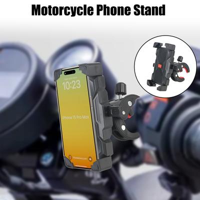Podpora 360° otočné GPS navigace Podpora automatického zámku Nastavitelný držák telefonu na kolo a motocykl Ovládání jednou rukou