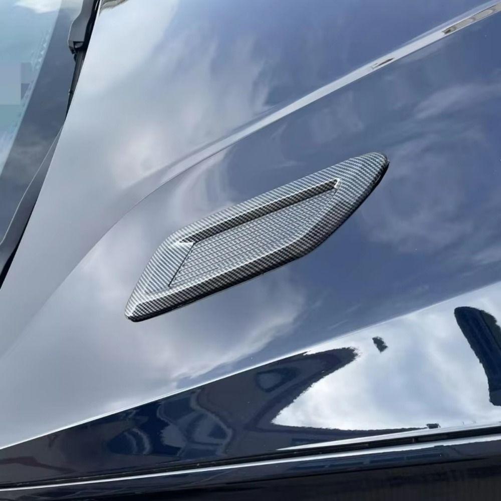 Carbon Fiber Car Air Flow Intake Hood Automobile Air Intake Hood  Auto Exterior Accessories