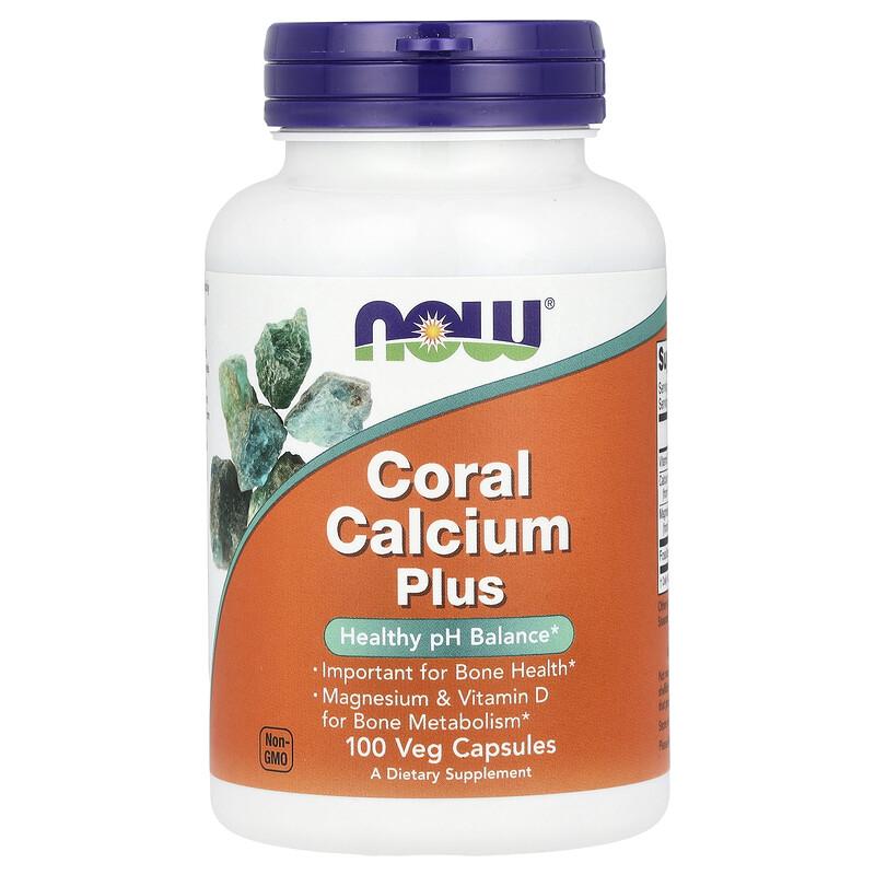 Coral Calcium Plus, 100 Veg Capsules