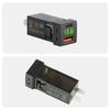 48W Voltmeter USB 18W + Type C 30W Fast car charger 12V-24V for toyota Power Socket Quick charging voltmeter Accessories