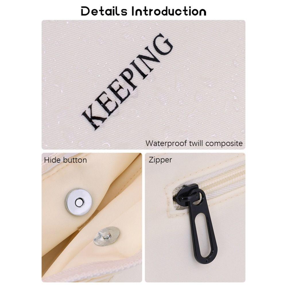 Portable Tote Minimalist Thermal Bag High-capacity Waterproof Food Cooler Bag Partition Lunch Bag Travel