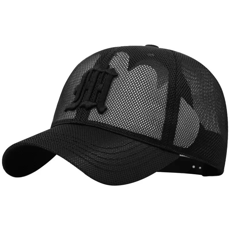Big Size XXL 60-63cm Full Mesh Baseball Caps Man Women Summer Breathable Snapback Sun Cap Big Head Large Size Snapback Hats Male