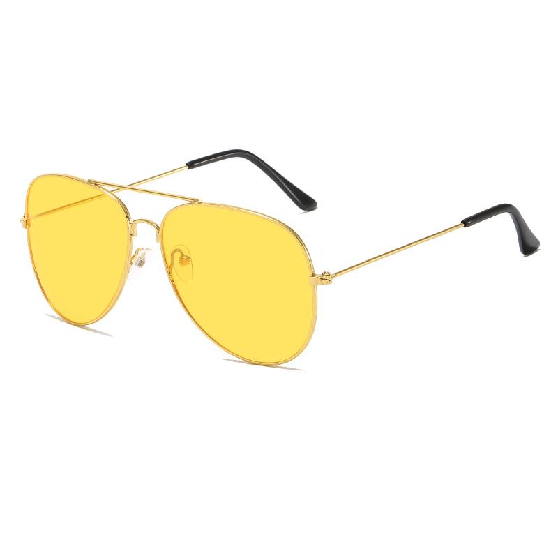 Classic Trend Pilot Sunglasses for Men Women Fashion Vintage Driving Red Lens Aviation Sun Glasses Male Female Eyewear 3025 2026