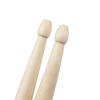 1Pair Nonslip Universals Drumsticks 5A/7A Maple Wood Drumsticks Simple Light Weight Drum Stick for Drummer, Beginner