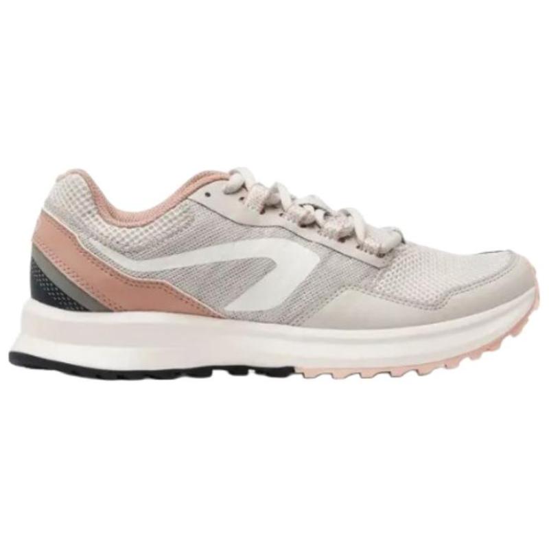 DECATHLON ACTIVE GRIP Casual Comfortable Short Grip Shock Absorption Abrasion Resistant Low-Top Running Shoes Women's Grey Brown