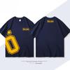 OHLINS Motorcycle Shock Absorber Modified Shortsleeved Tshirt Casual Mens and Womens Pure Cotton Clothing