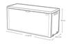 CAJA PARA JARDÍN/TERRAZA, EMILY 270L - KT 63 4597