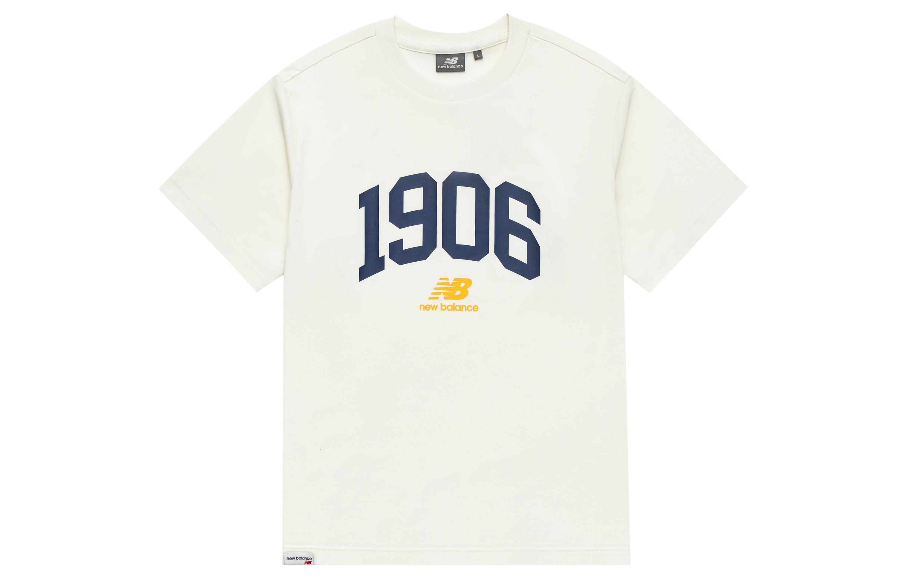New Balance 1906 Graphic Tee Ivory White 5ED25793-IV XL
