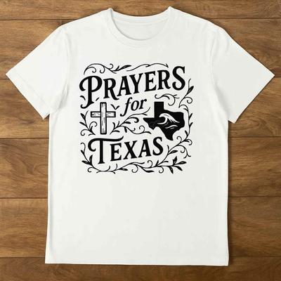Gebeden voor Texas T-shirt tee Bid