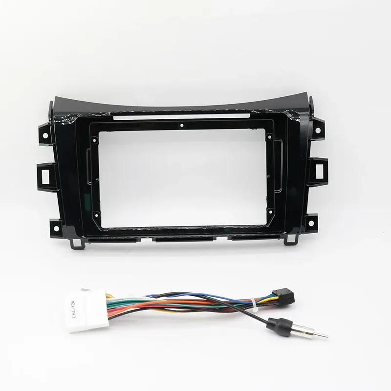 9/10'' Car Radio DVD Player Fascias Frame For Nissan NP300 Navara Frontier Stereo tallation Trim Head Unit Panel Audio Bezel
