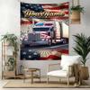 Kw Heavy Trucks Custom Your Name Wall Decor Tapestry Art For Pet Memorial Birthdaywedding Party Backdrop Family Gift