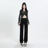 Ins Style Jeans Women's High Waist Loose Straight Drape, Thin and Tall 2025 Autumn and Winter New Versatile Jeans